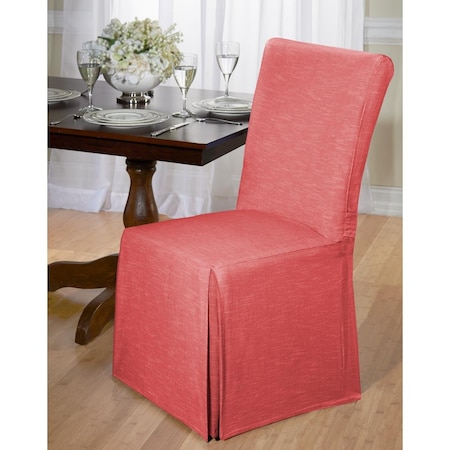 Gan Eden Chateau Dining Chair Cover, Red GA1850469